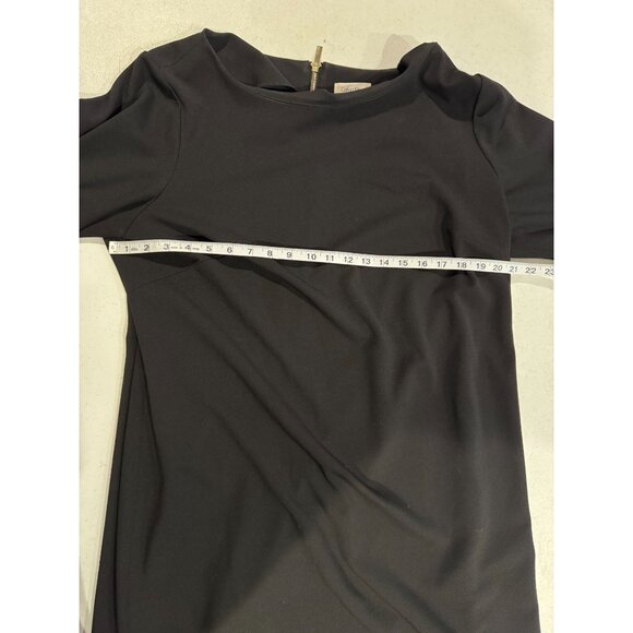 Calvin Klein Womens Black Bell Sleeve Dress 20W Polyester & Spandex - Picture 6 of 6